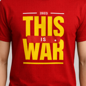 THIS IS WAR TEES RED